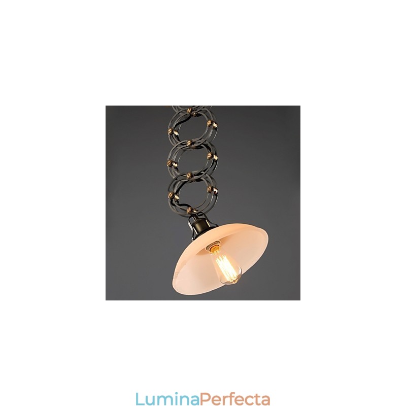 Lumină suspendată în stil rustic american la mansardă, fier forjat, lumini foarfece, lumini de decorare pentru magazin
