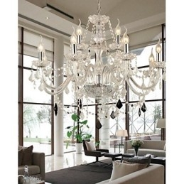 Modern Contemporan Altele caracteristică pentru candelabru din sticlă de cristal