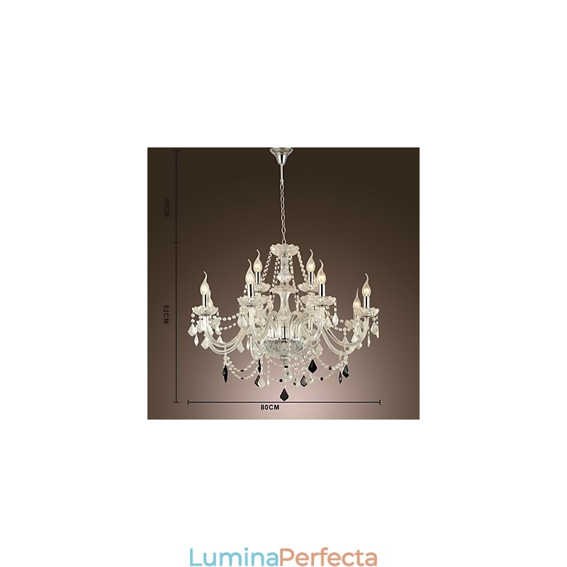 Modern Contemporan Altele caracteristică pentru candelabru din sticlă de cristal