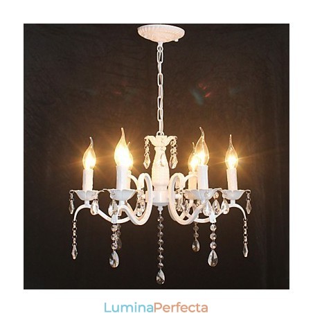 Candelabru Modern Cristal Mini Lumanare Stilul Fier Lamp Lampe Candelabru Modern Cristal Mini Lumanare Stilul Fier Lamp Lampe