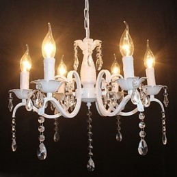 Candelabru Modern Cristal Mini Lumanare Stilul Fier Lamp Lampe