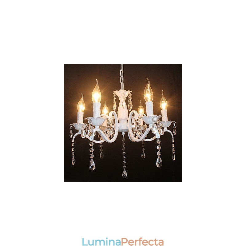 Candelabru Modern Cristal Mini Lumanare Stilul Fier Lamp Lampe