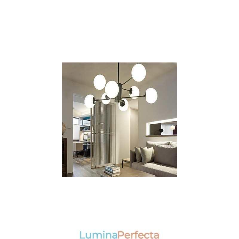 Pictură clasică tradițională modernă contemporană pentru candelabru din metal în stil mini