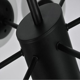 Pictură clasică tradițională modernă contemporană pentru candelabru din metal în stil mini