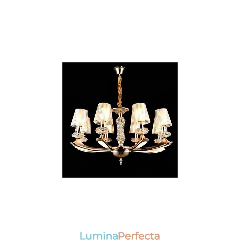 Modern, contemporan, tradițional, clasic, aliaj de zinc, caracteristică pentru lumina suspendată din metal în stil mini cristal