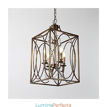 Cu patru lumini, metal, vintage, american, industrial, pictură, culoare, candelabru european, lampă cu pandantiv pentru decorațiuni de interior Cu patru lumini, metal, vintage, american, industrial, pictură, culoare, candelabru european, lampă cu pandantiv pentru decorațiuni de interior