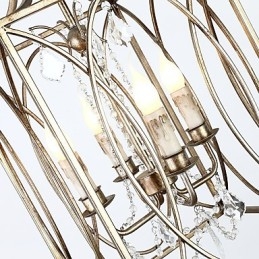 Cu patru lumini, metal, vintage, american, industrial, pictură, culoare, candelabru european, lampă cu pandantiv pentru decorațiuni de interior