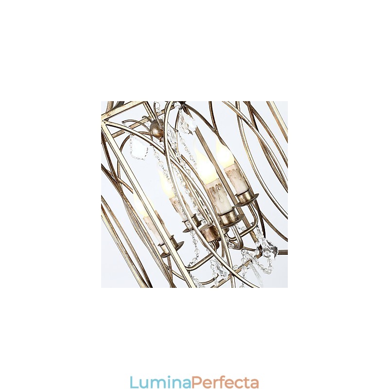 Cu patru lumini, metal, vintage, american, industrial, pictură, culoare, candelabru european, lampă cu pandantiv pentru decorațiuni de interior