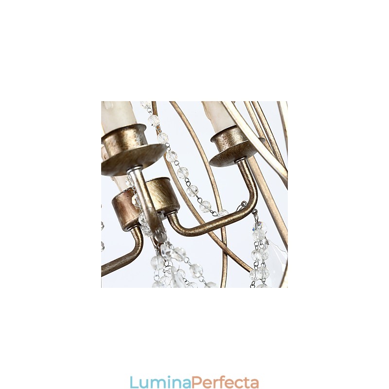 Cu patru lumini, metal, vintage, american, industrial, pictură, culoare, candelabru european, lampă cu pandantiv pentru decorațiuni de interior
