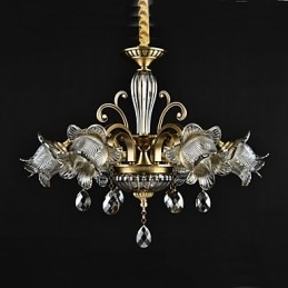 Caracteristică de pictură rustic Lodge pentru designeri Metal Interior Magazine Candelabru cu 2 becuri