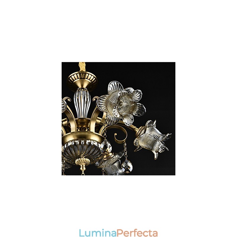 Caracteristică de pictură rustic Lodge pentru designeri Metal Interior Magazine Candelabru cu 2 becuri