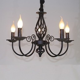 Modern Contemporan Tradițional Clasic Vintage Retro Altele Caracteristici pentru Candelabru din metal în stil mini stil lumânare