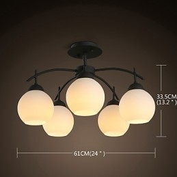 Modern Contemporan Altele Caracteristică pentru designeri Candelabru din metal