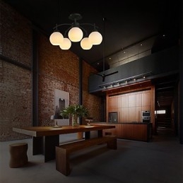 Modern Contemporan Altele Caracteristică pentru designeri Candelabru din metal