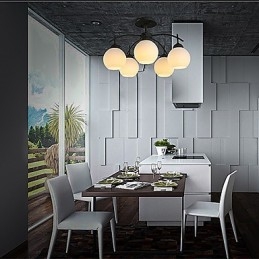 Modern Contemporan Altele Caracteristică pentru designeri Candelabru din metal