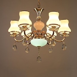 Candelabru Modern Contemporan Caracteristică galvanizată pentru metal cristal