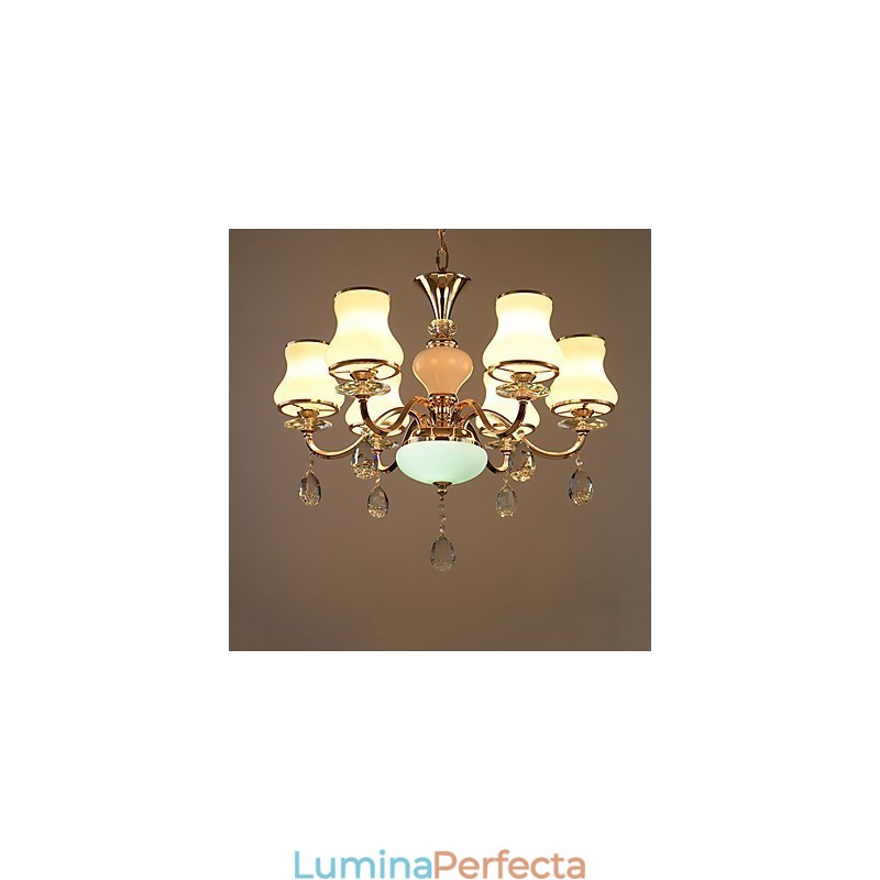 Candelabru Modern Contemporan Caracteristică galvanizată pentru metal cristal