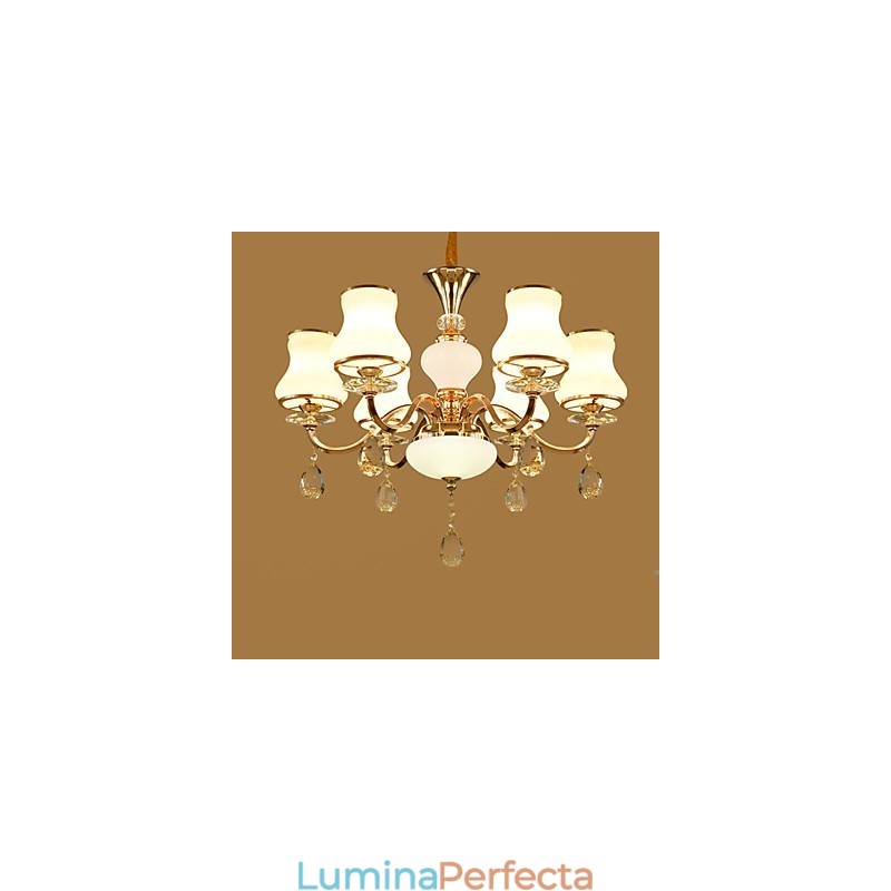 Candelabru Modern Contemporan Caracteristică galvanizată pentru metal cristal