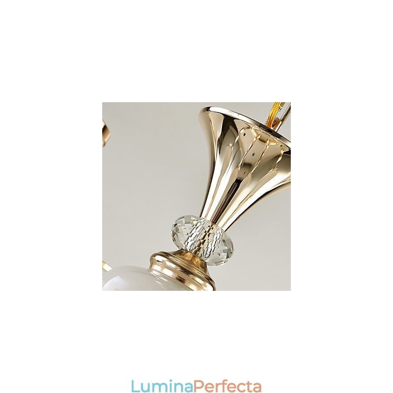 Candelabru Modern Contemporan Caracteristică galvanizată pentru metal cristal