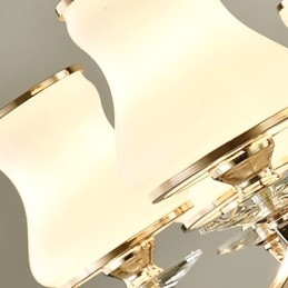 Candelabru Modern Contemporan Caracteristică galvanizată pentru metal cristal