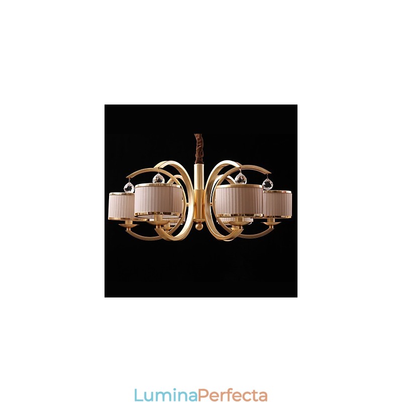 Candelabru din metal bronz modern contemporan