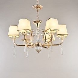 Candelabru Modern Contemporan Caracteristică galvanizată pentru metal cristal