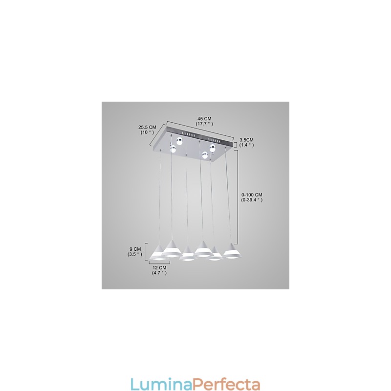 Lampă suspendată Modern Contemporan pentru acril