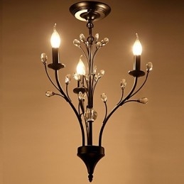Modern Contemporan Tradițional Clasic Rustic Lodge Vintage Retro Lanternă Țară Glob Caracteristică de pictură pentru candelabru de cristal