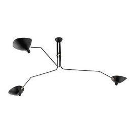 Caracteristică modernă de pictură contemporană pentru designeri Candelabru metalic