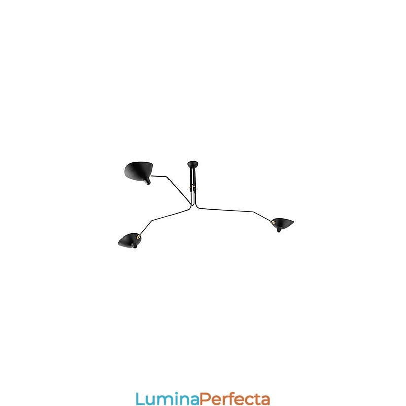 Caracteristică modernă de pictură contemporană pentru designeri Candelabru metalic