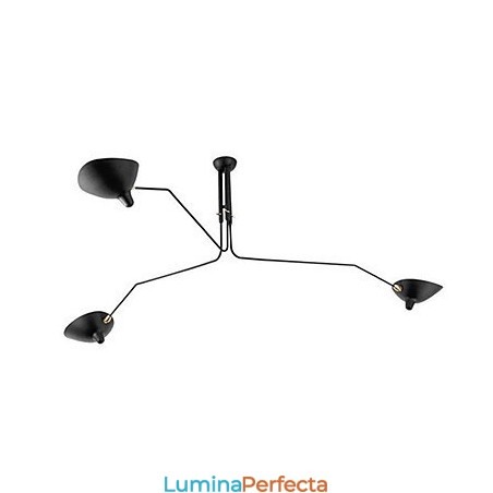 Caracteristică modernă de pictură contemporană pentru designeri Candelabru metalic