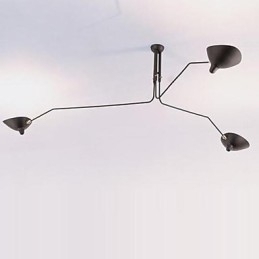 Caracteristică modernă de pictură contemporană pentru designeri Candelabru metalic