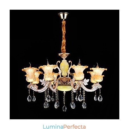 Modern, contemporan, tradițional, clasic, aliaj de zinc, caracteristică pentru lumina suspendată din metal în stil mini cristal Modern, contemporan, tradițional, clasic, aliaj de zinc, caracteristică pentru lumina suspendată din metal în stil mini cristal
