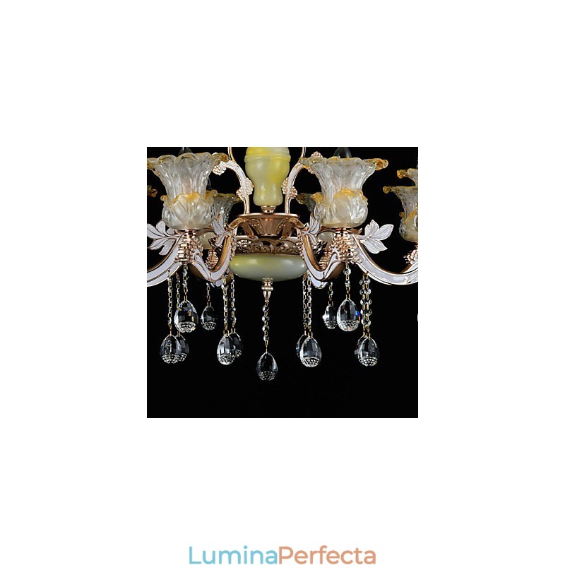 Modern, contemporan, tradițional, clasic, aliaj de zinc, caracteristică pentru lumina suspendată din metal în stil mini cristal