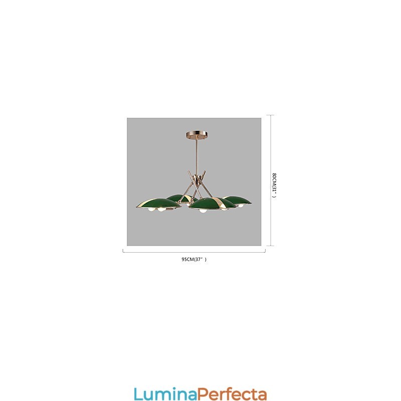 Plafoniera cu candelabru minimalist modern personalitate