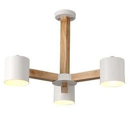 Candelabru cu 3 lumini Modern Contemporan Tradițional Clasic Vintage Country Caracteristică din lemn pentru lemn