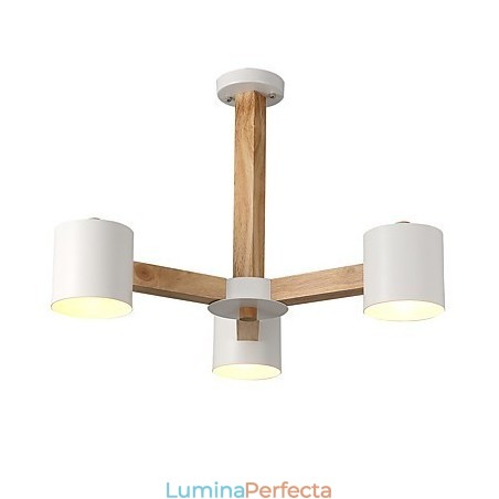 Candelabru cu 3 lumini Modern Contemporan Tradițional Clasic Vintage Country Caracteristică din lemn pentru lemn