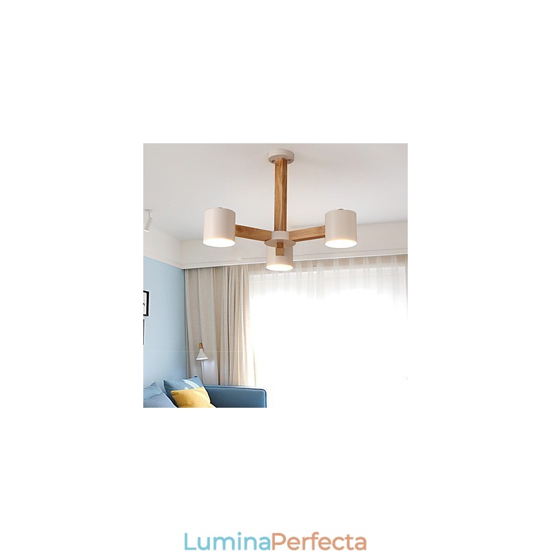 Candelabru cu 3 lumini Modern Contemporan Tradițional Clasic Vintage Country Caracteristică din lemn pentru lemn