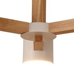 Candelabru cu 3 lumini Modern Contemporan Tradițional Clasic Vintage Country Caracteristică din lemn pentru lemn