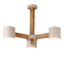 Candelabru cu 3 lumini Modern Contemporan Tradițional Clasic Vintage Country Caracteristică din lemn pentru lemn