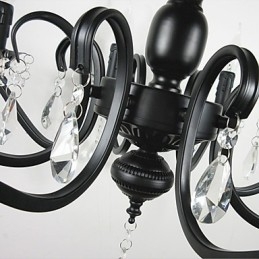 Candelabru Cristal Simplu Fier Lumanare Lumini Decorare Lămpi Iluminat