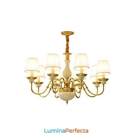 Candelabru din cupru Candelabru decorativ din jad