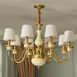 Candelabru din cupru Candelabru decorativ din jad