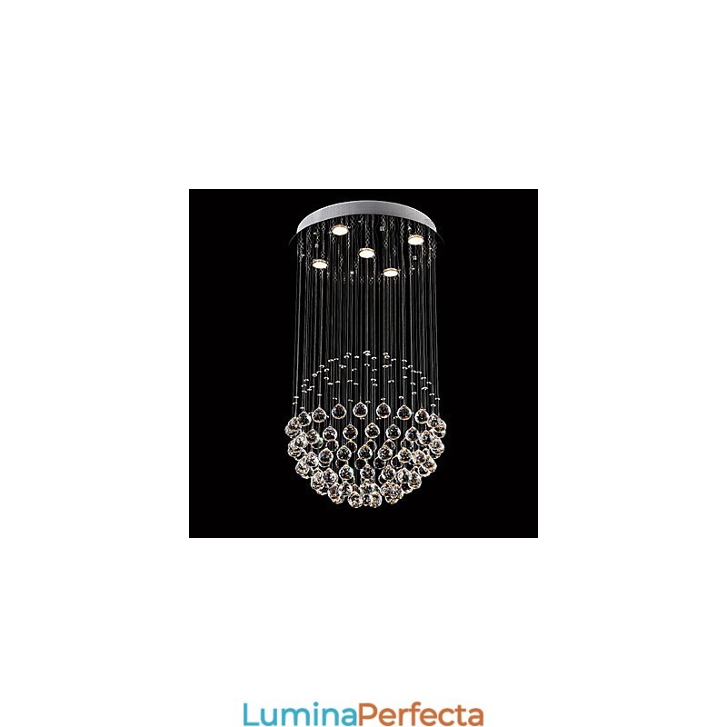 Modern Contemporan Tradițional Clasic Rustic Lodge Vintage Country Island Crystal Lampă suspendată din metal galvanizat
