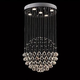 Modern Contemporan Tradițional Clasic Rustic Lodge Vintage Country Island Crystal Lampă suspendată din metal galvanizat