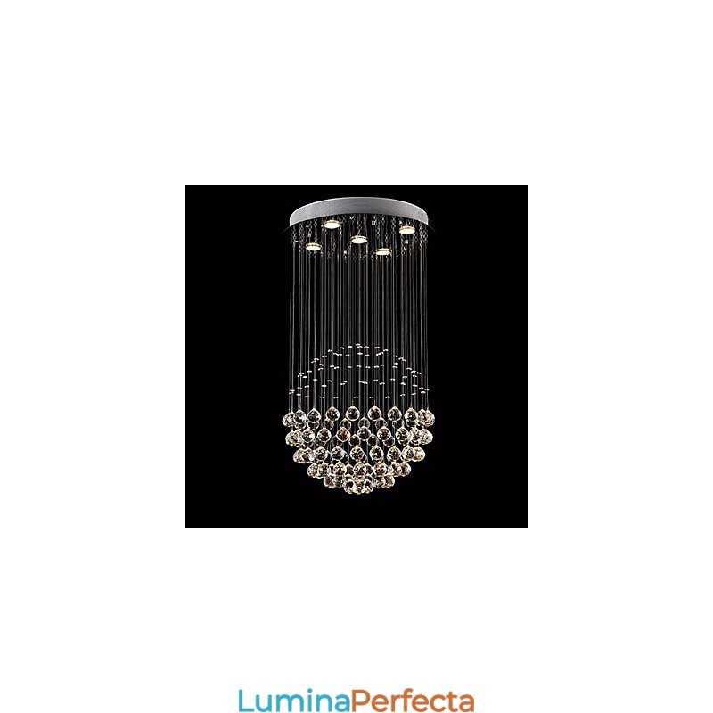 Modern Contemporan Tradițional Clasic Rustic Lodge Vintage Country Island Crystal Lampă suspendată din metal galvanizat