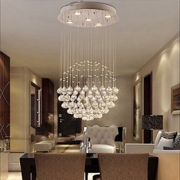 Modern Contemporan Tradițional Clasic Rustic Lodge Vintage Country Island Crystal Lampă suspendată din metal galvanizat