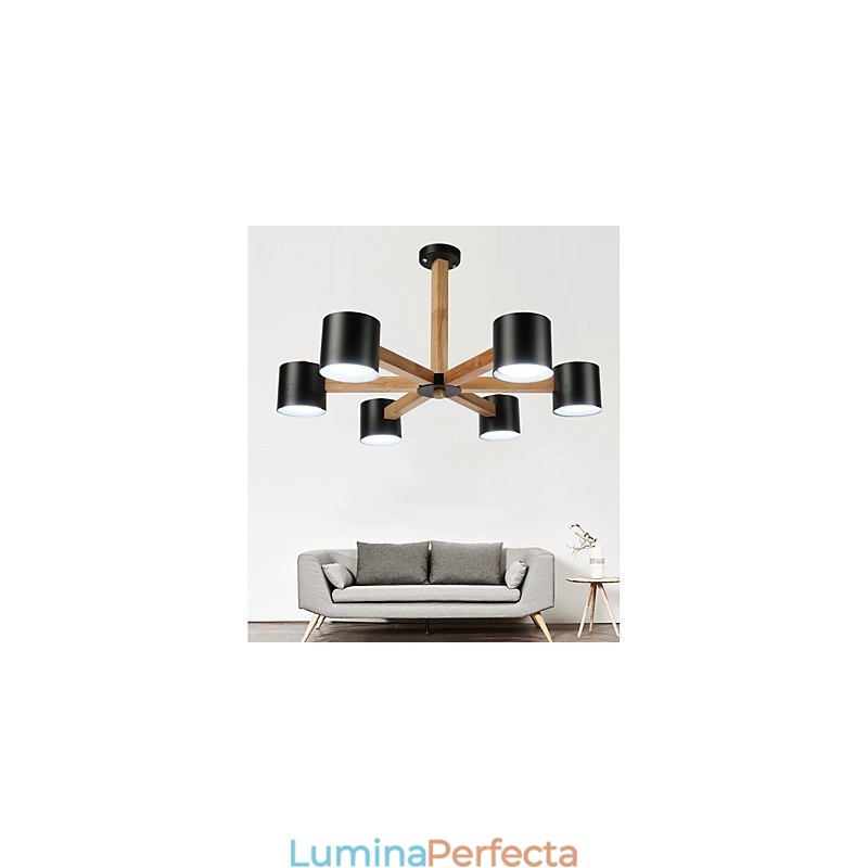 Funcție de pictură vintage pentru candelabru metalic