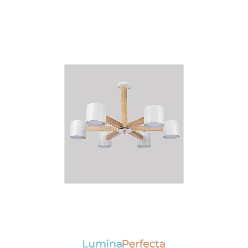 Funcție de pictură vintage pentru candelabru metalic