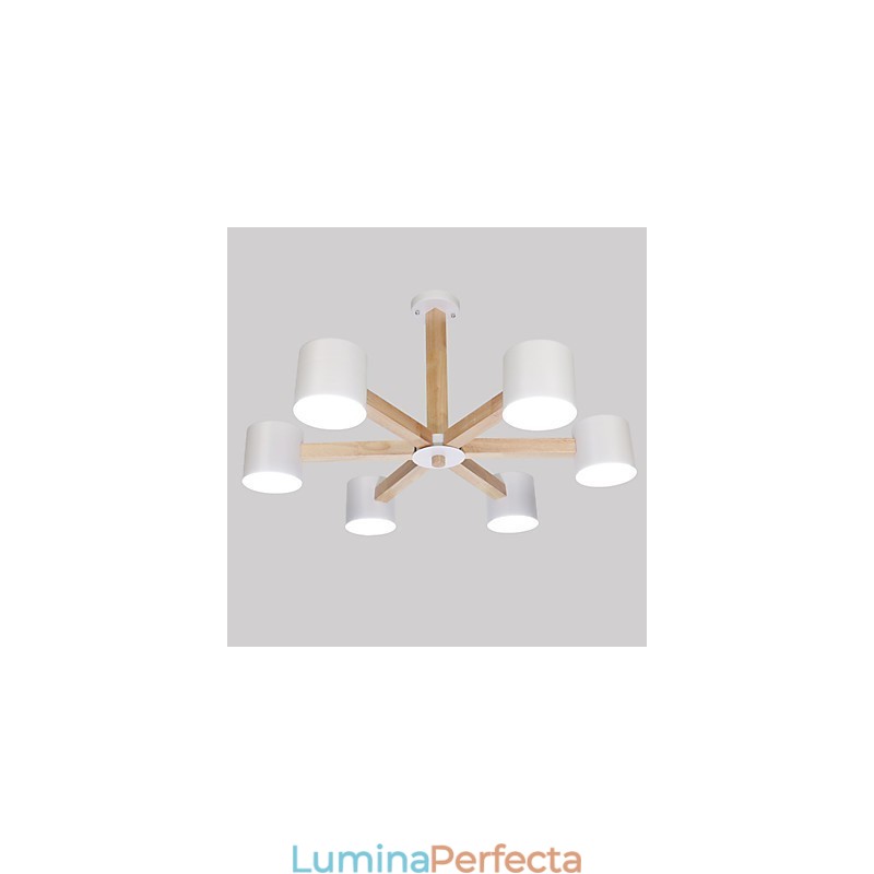 Funcție de pictură vintage pentru candelabru metalic